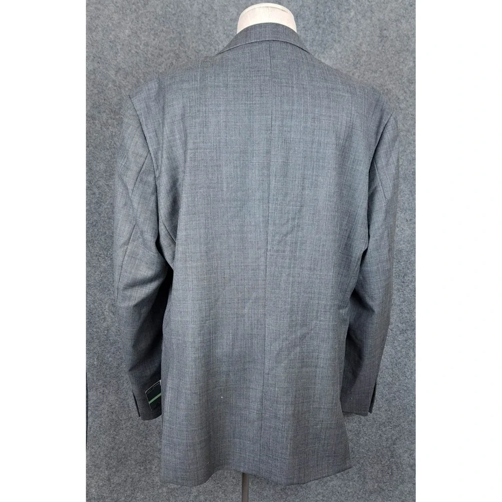 New‎ Perry Ellis Portfolio Athetic Fit Men's Jacket Size 46R 38W  Gray